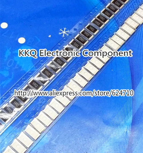 100 шт./пакет 2512 1% 1.8R 18R 180R 1.8 К 18 180 2R 20R 200R 2 20 200 1 Вт SMD Резистор Чип 6432 6.4*3.2 мм|resistor chip|bag