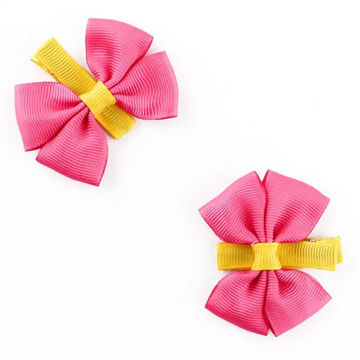 

Free Shipping 150pcs Party Decoration Butterfly Hairbows With Clips