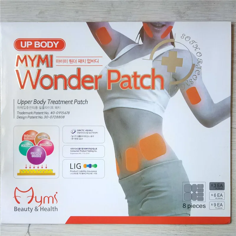 Body Slimming Пластырь для похудения, набор, чудо-пластырь для похудения, для живота, для похудения, для женщин, быстро и эффективно, натуральные Пластыри для похудения живота - Цвет: Body Slimming