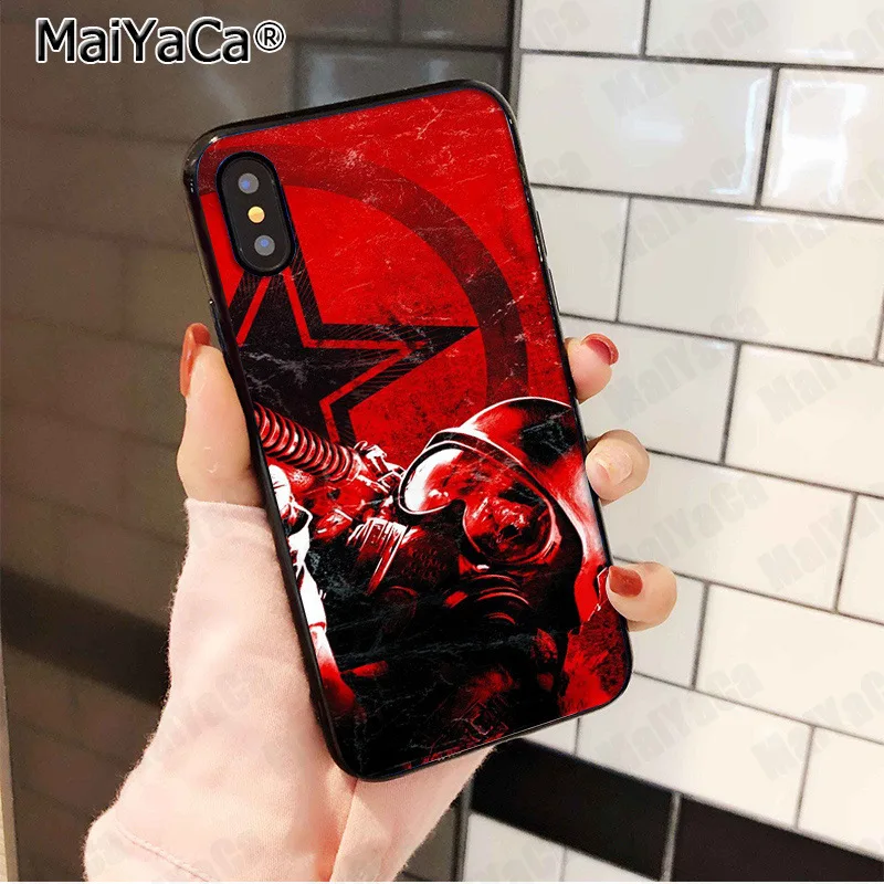 Ультратонкий чехол для телефона MaiYaCa Game Metro 2033 с мультяшным рисунком Apple iphone 11 pro 8 7