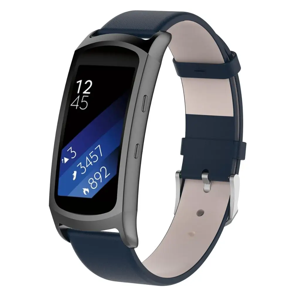 Наручный ремешок для samsung gear Fit 2 SM-R360 R365 кожаный браслет с ремешком для samsung gear Fit 2 Pro ремешок для часов gear fit2 Band