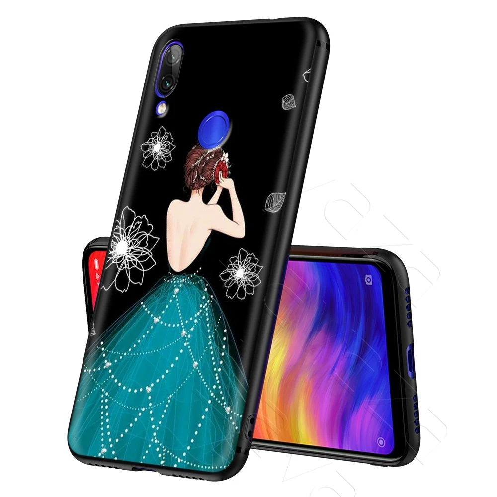 Lavaza красивое свадебное платье чехол для девочки Xiaomi Redmi Note 4A 4X 5 5A 6 6A 7 S2 Pro Go Prime Plus |