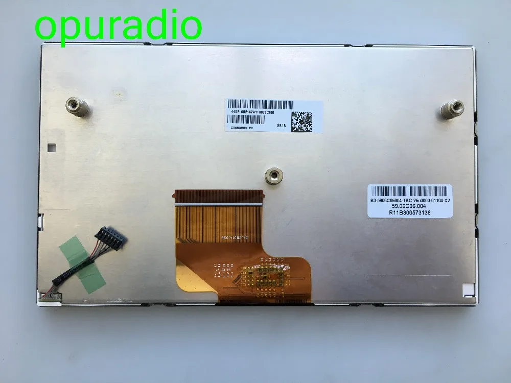 Оригинальный Новый AUO 6 5 дюймовый ЖК дисплей C065GW04 V0 панель экрана для Aud i