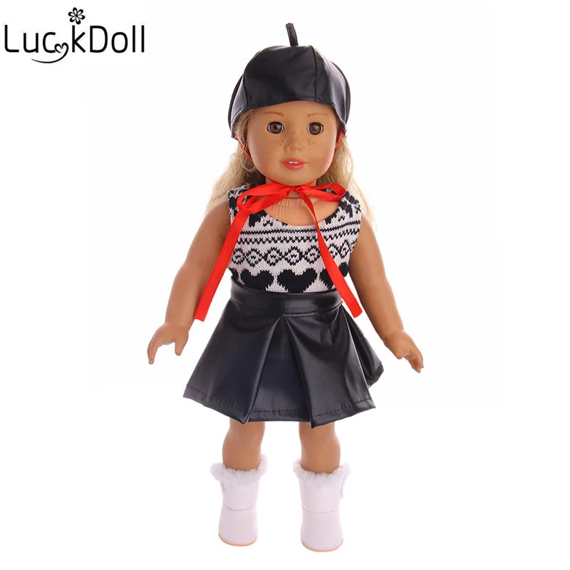 LUCKDOLL 6 стилей 3 комплекта различных подходит для 18 дюймовых американских кукол 43