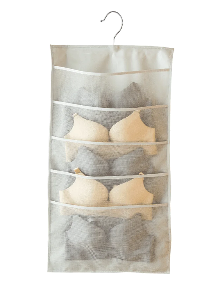 Wardrobe Underwear Socks Storage Bag Hanging Wall Dormitory Fabric | Дом и сад