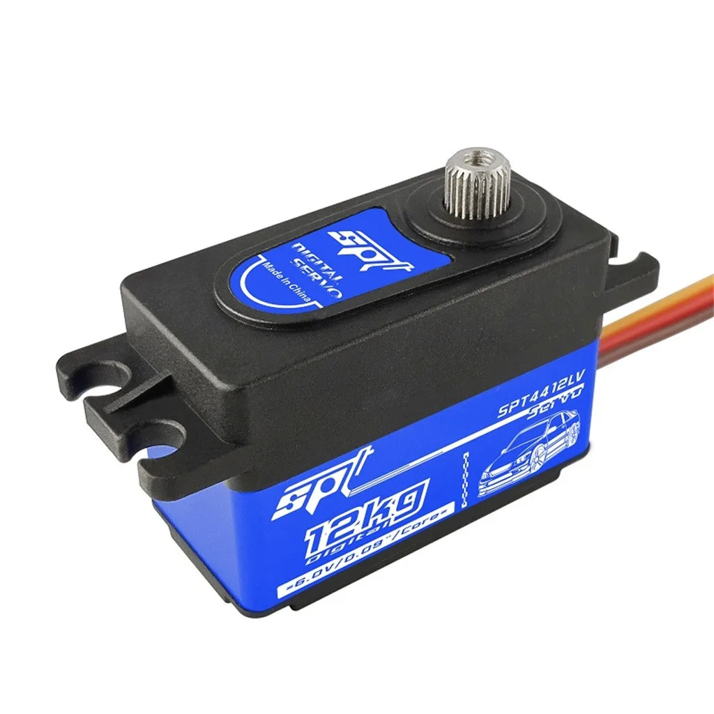 SPT4412LV металлические 4 8 6 0 V 12 кг большой крутящий момент Gear цифровой сервопривод