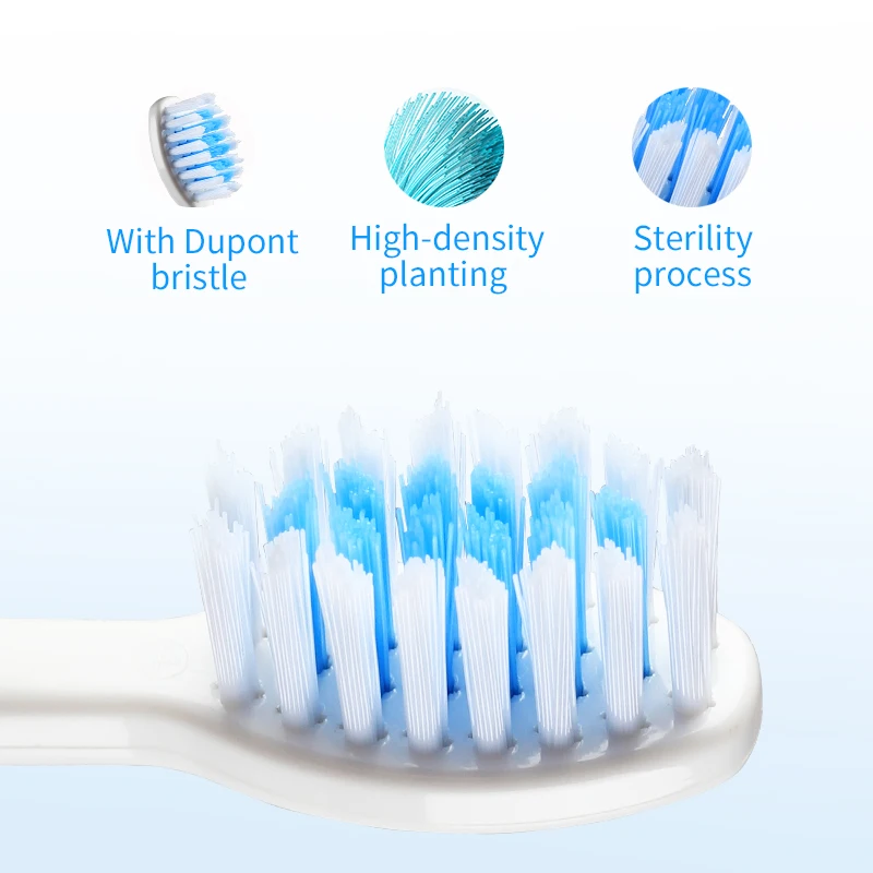 SEAGO Sonic электрическая зубная щетка 360 обновленная детская автоматическая зубная щетка Водонепроницаемая с 3 сменными головками для аккумулятора SG915