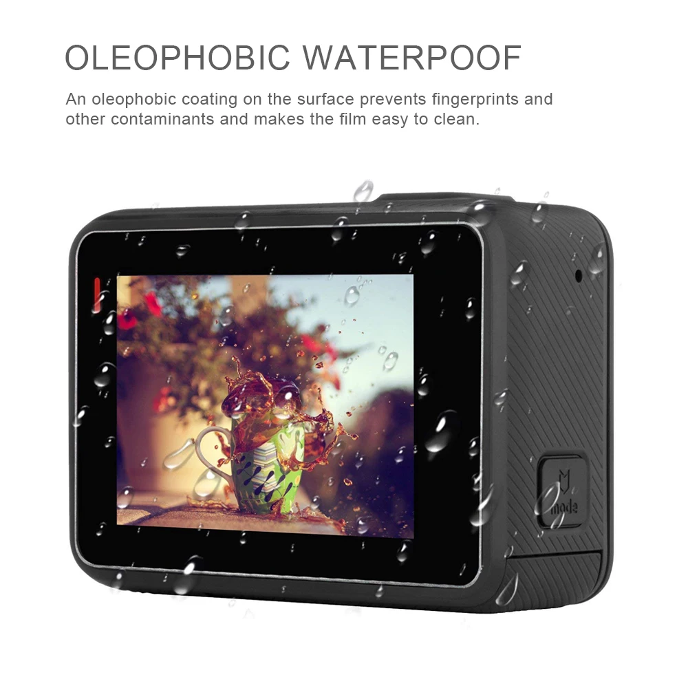 Защитная пленка для объектива из закаленного стекла и ЖК-экрана GoPro Hero 7