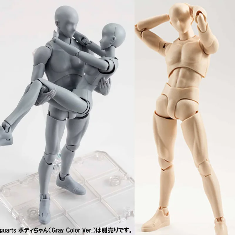 New BODY KUN/Боди CHAN chan body kun серый цвет Ver. Черный ПВХ фигурка Коллекционная модель