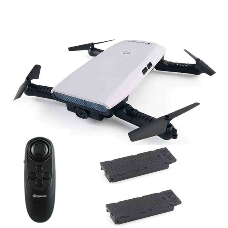 2 batteris Eachine E56 720P wifi FPV селфи складной Квадрокоптер с режимом датчика силы тяжести Fly Attitude Hold RC Дрон RTF вертолеты - Цвет: 2 batteris