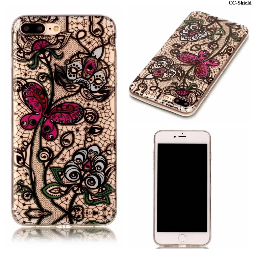Мягкий ТПУ чехол для Apple iPhone 7 plus i Phone 5 дюймов силиконовый iPhone7 Plus iPhone7plus сумка |