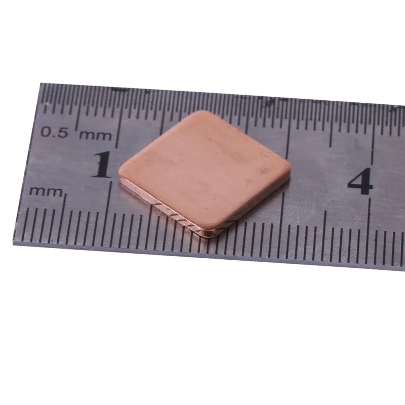 Универсальный 10 шт. DIY медный радиатор тепловой коврик для ноутбука GPU чип
