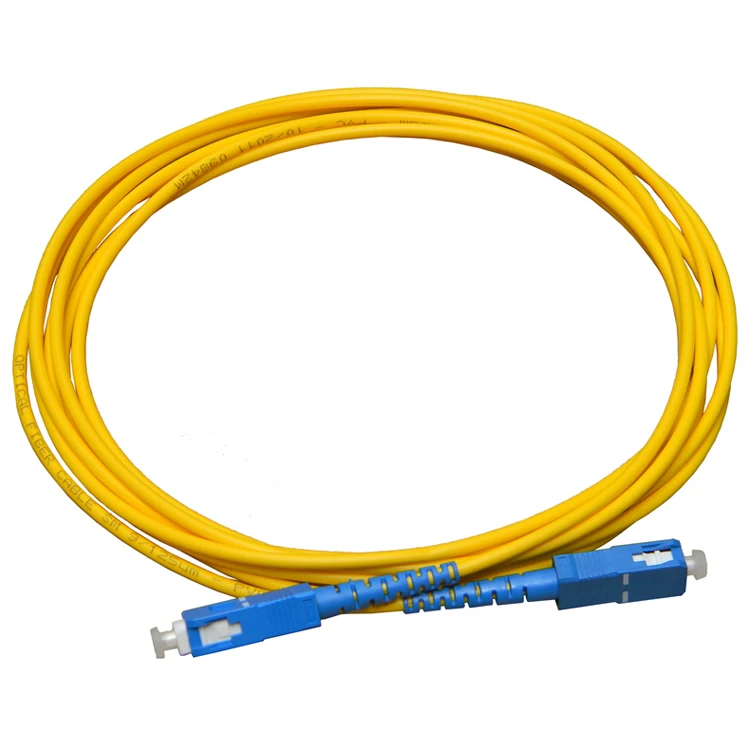 10PCS/lot Optical Fiber SC/UPC-SC/UPC 2.0mm Simplex Singlemode LSZH Patchcord 5m ( SC/UPC 5meter) | Мобильные телефоны и