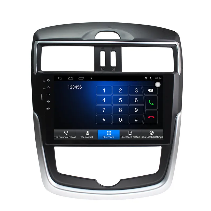 Автомобильный мультимедийный плеер TOPNAVI Android 6 0 2 ГБ + 32 9 дюймов два Din для Nissan Tiida 2016