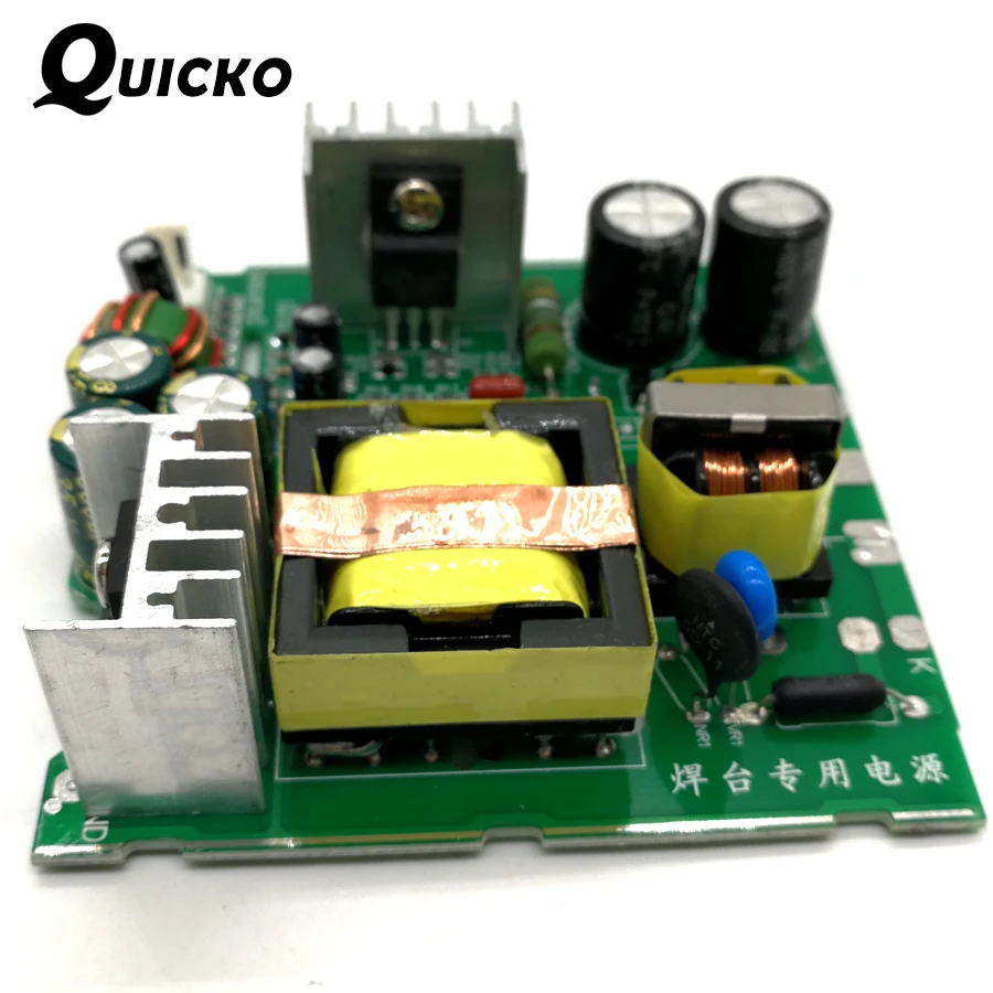 QUICKO Новое поступление T12 источник питания 24 в 108 ВТ 4.5A для O светодиодный Светодиодный паяльная станция DIY комплекты O светодиодный STC цифровой электрический контроллер