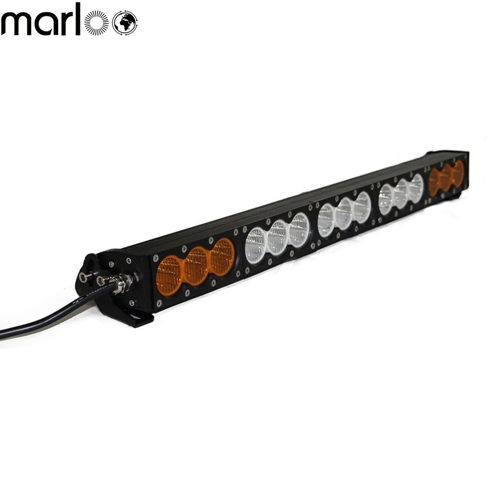 Marloo 27 дюймов Янтарный Белый светодиодный рабочий светильник Бар Offroad 150 Вт для