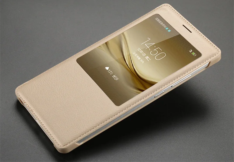 Чехол LEPHEE для huawei mate 8 9, чехол для huawei Ascend mate 8, золотой жесткий чехол на заднюю панель с окошком, кожаный чехол s для huawei mate 8 10