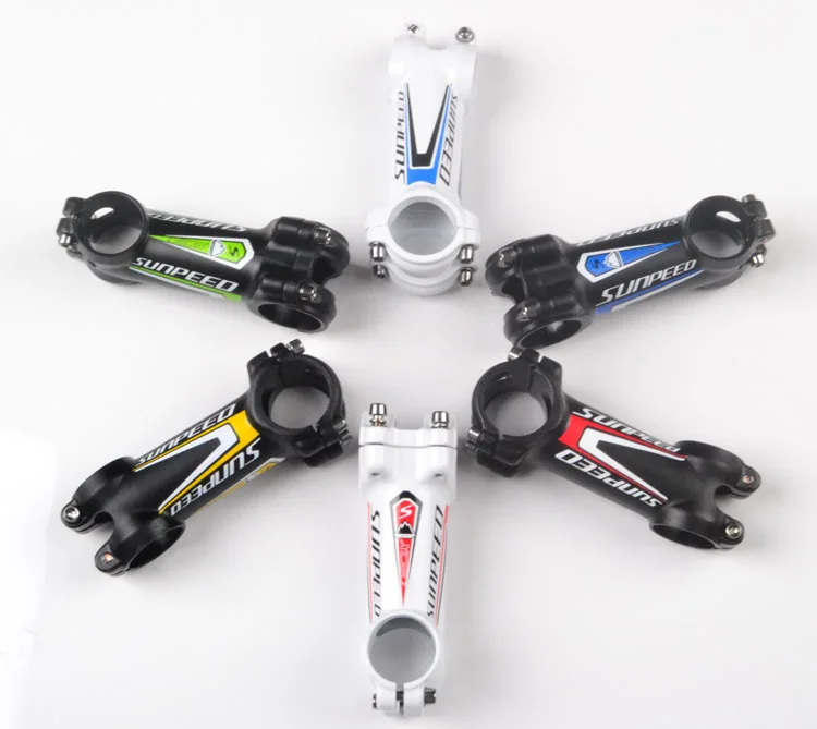 SUNPEED XC20 31 8x90 мм для шоссейного велосипеда передняя рукоятка Riser MTB черный белый