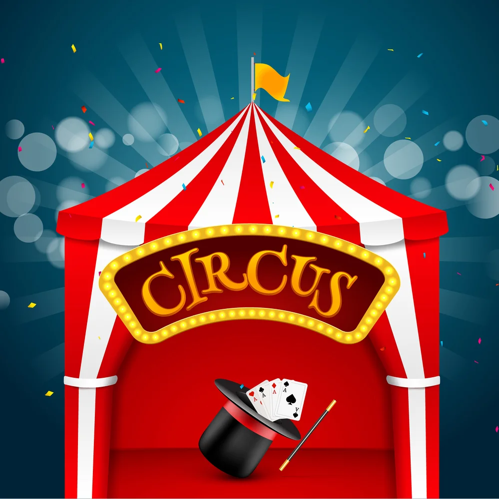 LIFE MAGIC BOX Circo Baby Shower фон для фотостудии|Фон фотосъёмки| |