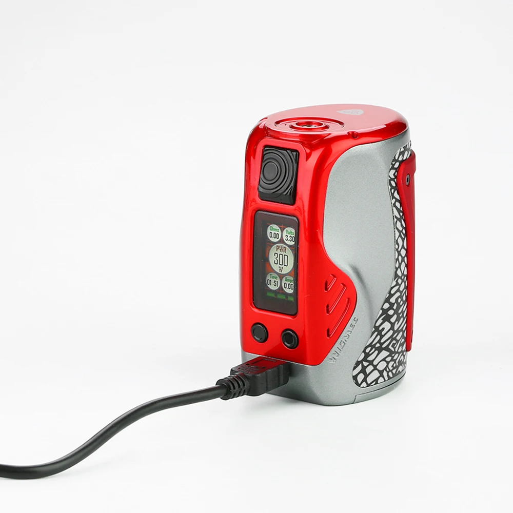 Оригинальный WISMEC рел Тинкер 300 Вт TC мод с VW/TC режимами работы 0 96 дюйма TFT