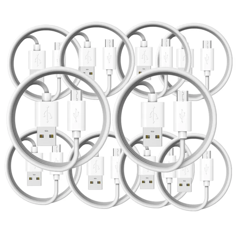 10 шт. Быстрый зарядный кабель micro usb type c 8pin usb c для смартфона для iphone 7 8 x xs для samsung xiaomi lg huawei Nokia; sony