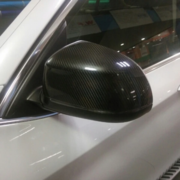 Real Carbon Fiber Side Mirror Covers Fit BMW X5 F15 X6 F16 X4 F26 X3 E83 Pair tape on | Автомобили и мотоциклы