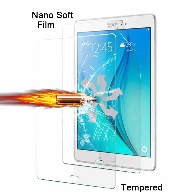 1 шт. Взрывозащищенная нано мягкая пленка для Samsung Galaxy Tab A 9 7 T550 T555 &quotTAB защитная