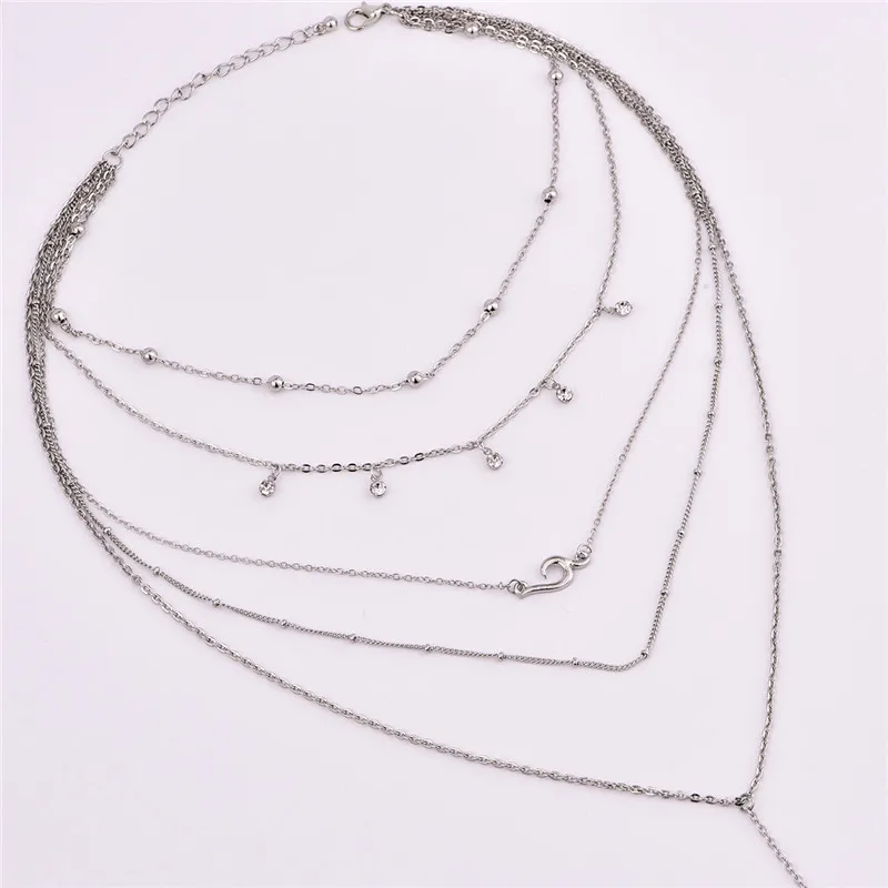 2018 богемное многослойное Длинное колье с кисточками Новое Bijoux ожерелье