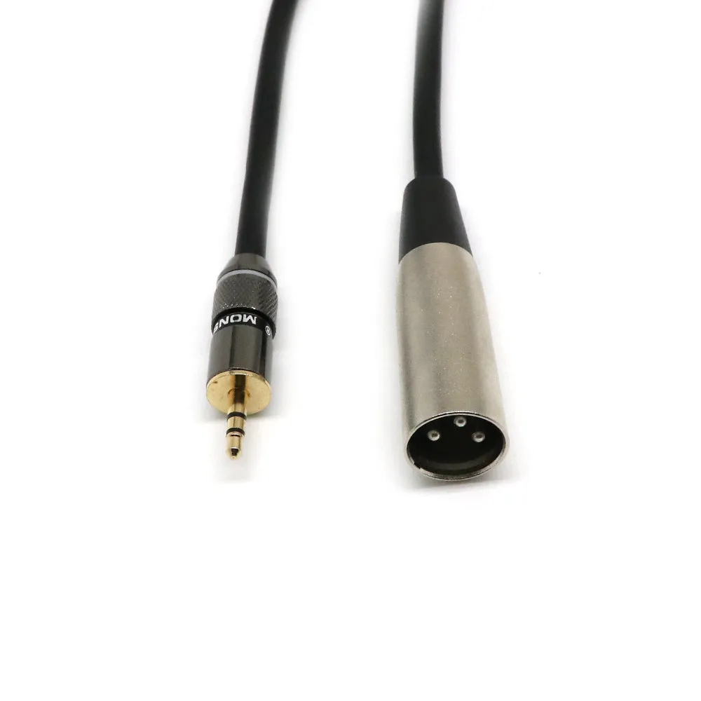 CARPRIE 0 3 м XLR контактный штекер на 5 мм стерео Экранированный микрофон микрофонный