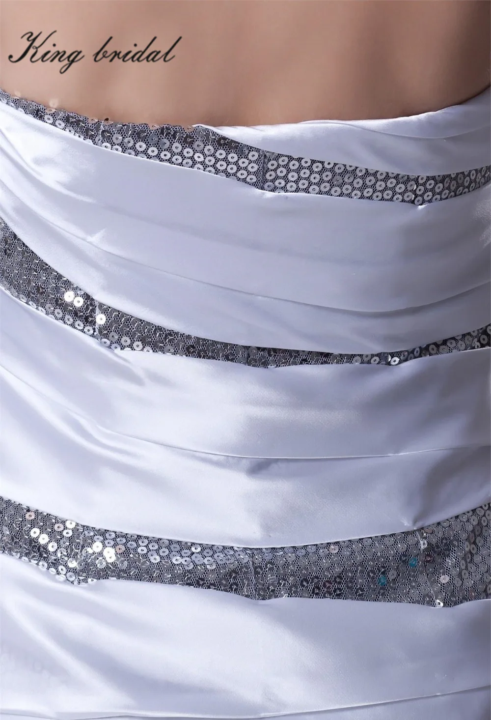 2017 Без Бретелек Красивая Серебряная Черная Мягкая Мини Блесток Пром Платья