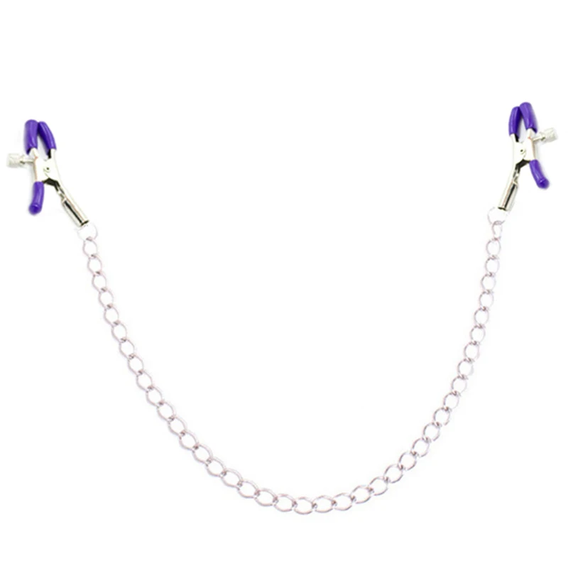 Женские металлические цепи эротические зажимы для сосков БДСМ бондажные игрушки