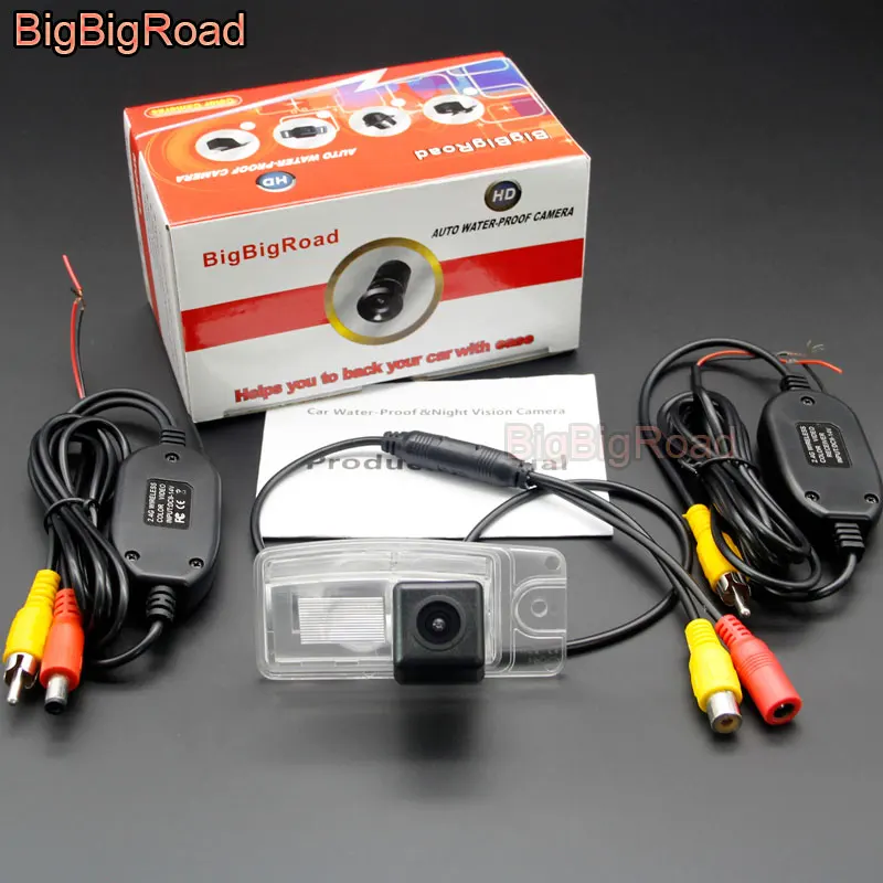 Series 3 Wireless BigBigRoad Автомобильная камера заднего вида CCD для Nissan X-Trail XTrail T32 Rogue 2013 Murano Z51/Z51R 2008 - Название цвета: Series 3 Wireless