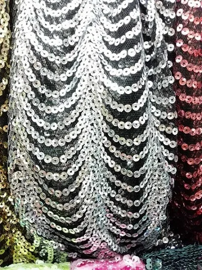 

5 ярдов/партия африканская ручная вышивка французский чистая кружевная ткань H2047 для свадьбы тюль кружева