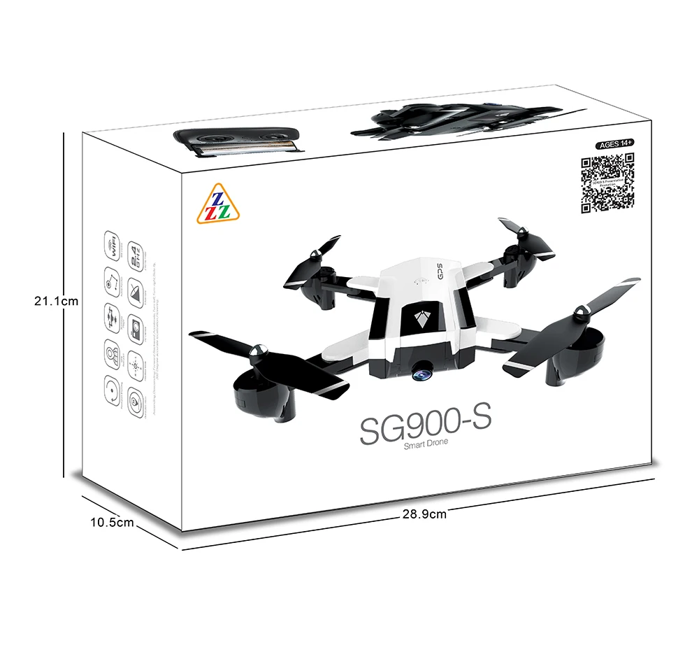 SG900S Профессиональный gps WiFi FPV Дрон с камерой 720P 1080P складной оптический поток широкий угол RC Квадрокоптер Вертолет игрушки F11