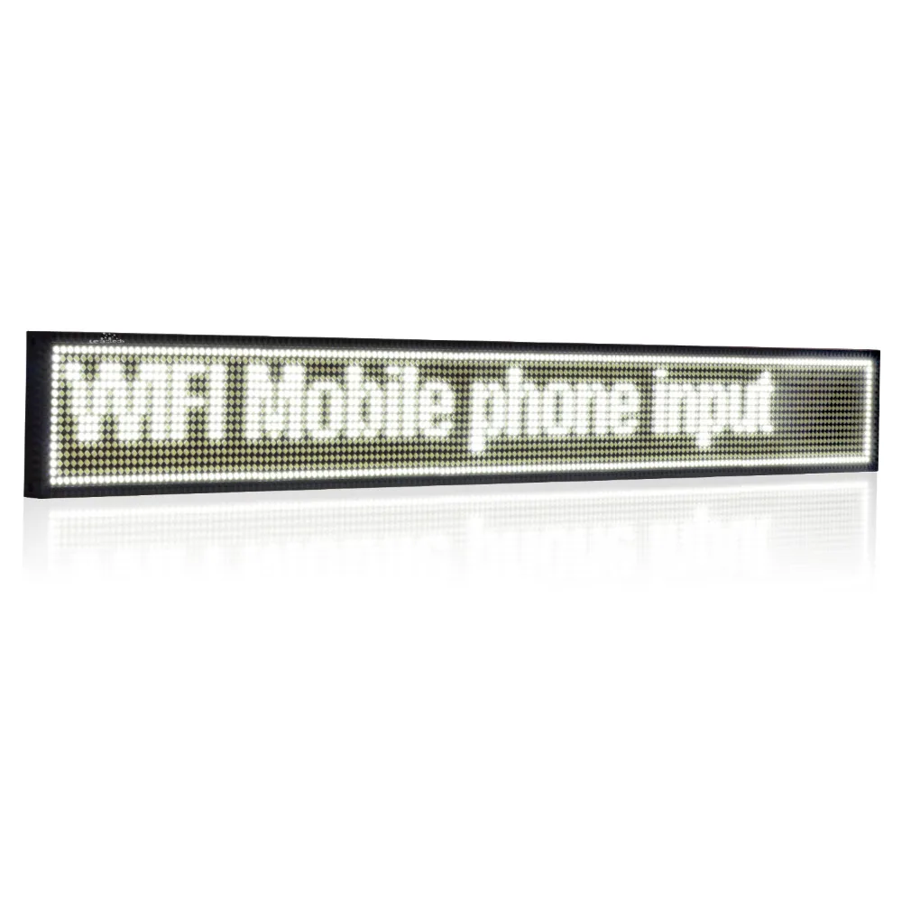 Белая светодиодная вывеска с wi fi и usb 26 дюймов|Рекламная подсветка| |