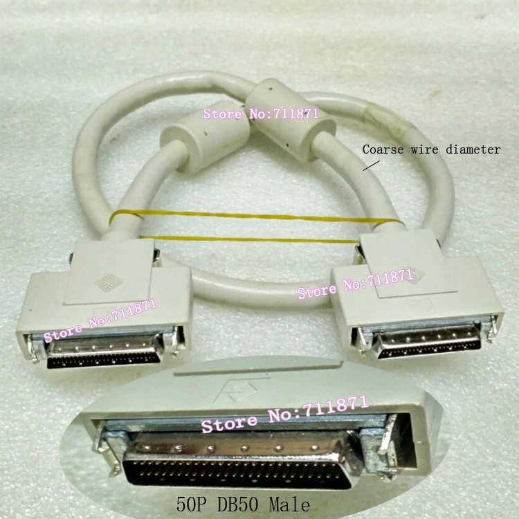 Кабель передачи данных для жесткого диска 80 см 50P 50P|data cable|system cablemale to male |