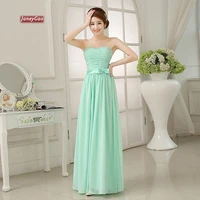 janeygao bridesmaid dresses 2019 elegant cheap chiffon party gowns long mint green formal women dresses for wedding party