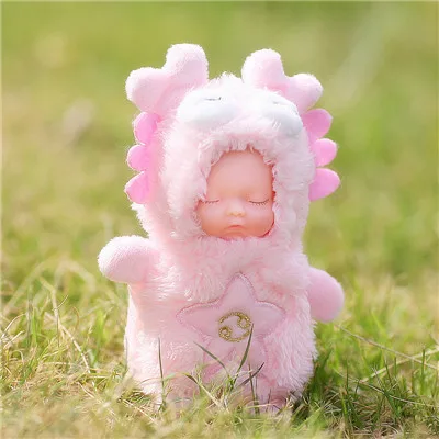 Мода Kawaii Тоторо плюшевый брелок с помпоном Спящая кукла брелок для женщин аксессуары для сумок автомобильный брелок - Цвет: as photo
