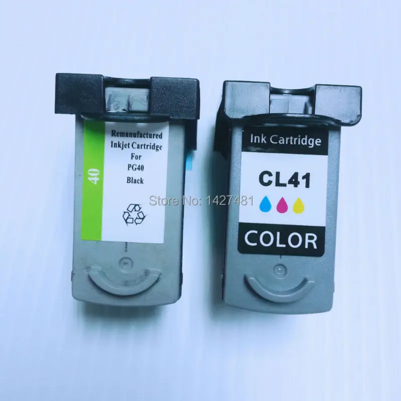 Чернильный картридж YOTAT Восстановленный PG40 CL41 для Canon PIXMA IP2500 IP2600 iP1200 MX300 MX310 MP160 MP140
