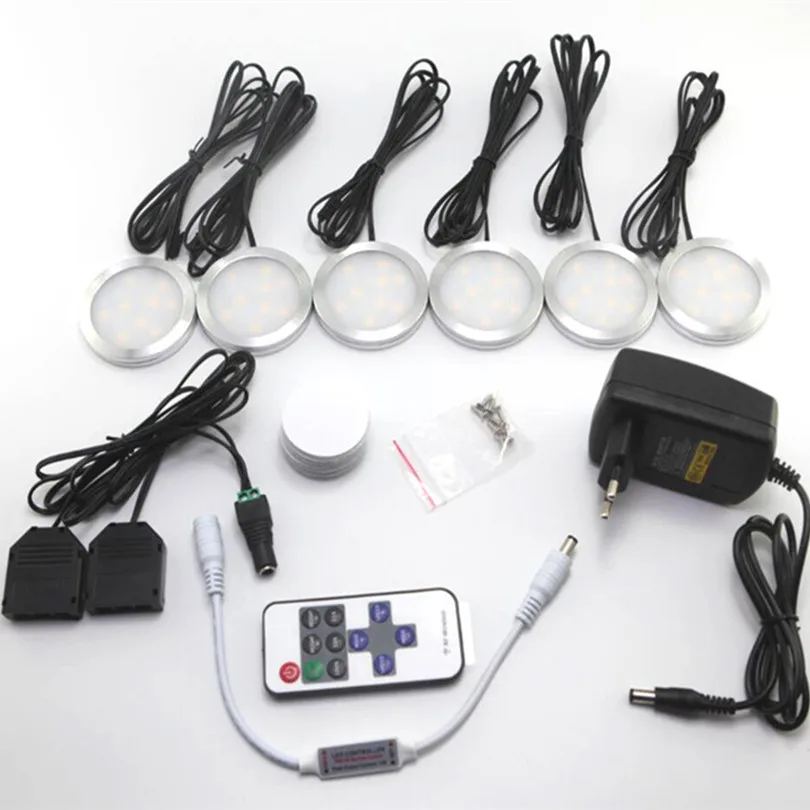 Светодиодные светильники для шкафа светильник поверхностного монтажа 6x2 Вт