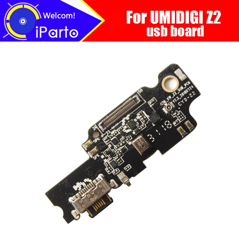 Usb плата UMIDIGI Z2 100% оригинальная новая для зарядки с разъемом usb Сменные аксессуары