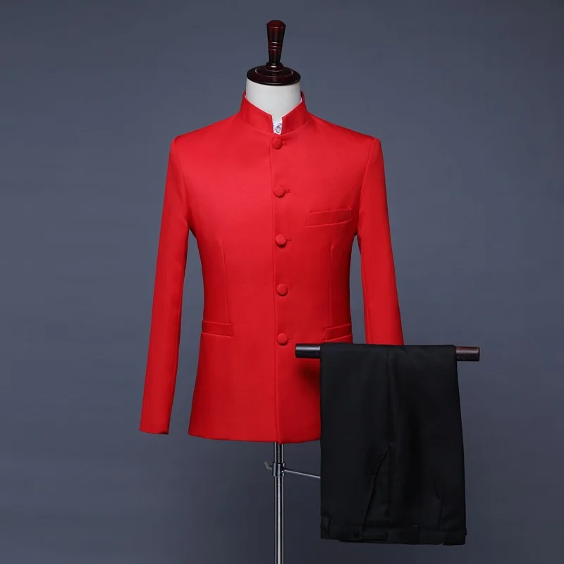 Мужские костюмы новинка 2019 платье с длинным рукавом мужской повседневный