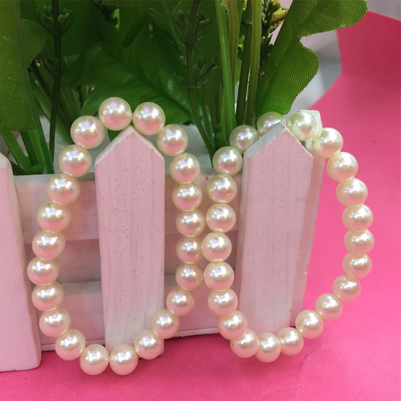 Hot New Fashion Elasticity Bracelet Simulated Pearl Beaded Charm Strand Bracelets Bangles for Women 2019 Jewelry | Украшения и