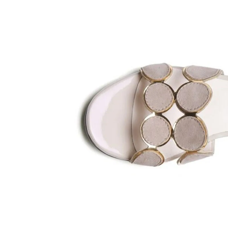 RAZAMAZA модные женские туфли из натуральной кожи босоножки на высоком каблуке Цвет