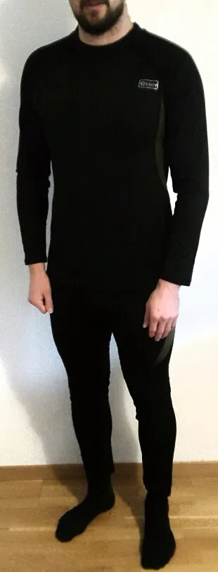 Высококачественное новое термобелье мужские комплекты нижнего белья