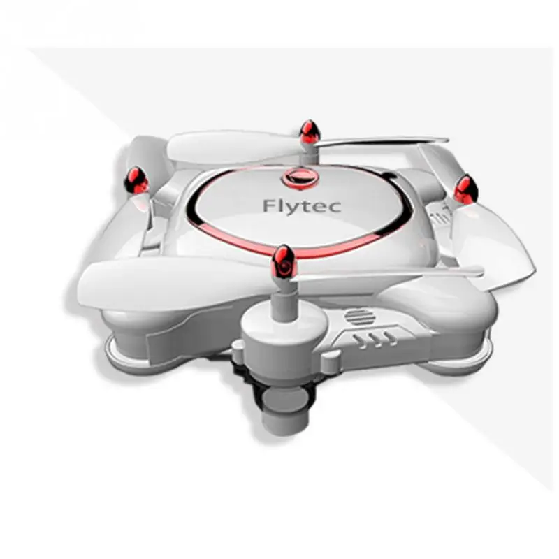 Flytec T16 складной карманный Радиоуправляемый Дрон Quadcopter Высокое Разрешение Wi Fi