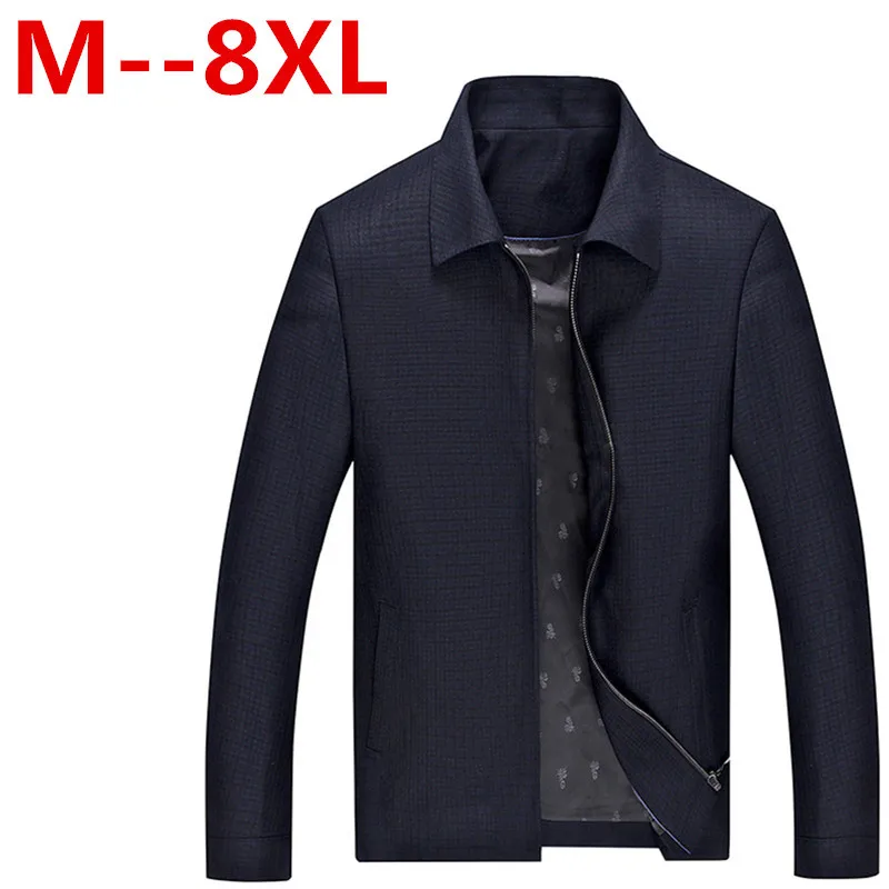 Большие размеры 9XL 7xl 8XL 6XL 5XL 4XL 2019 новые осенние и зимние мужские хлопковые куртки s