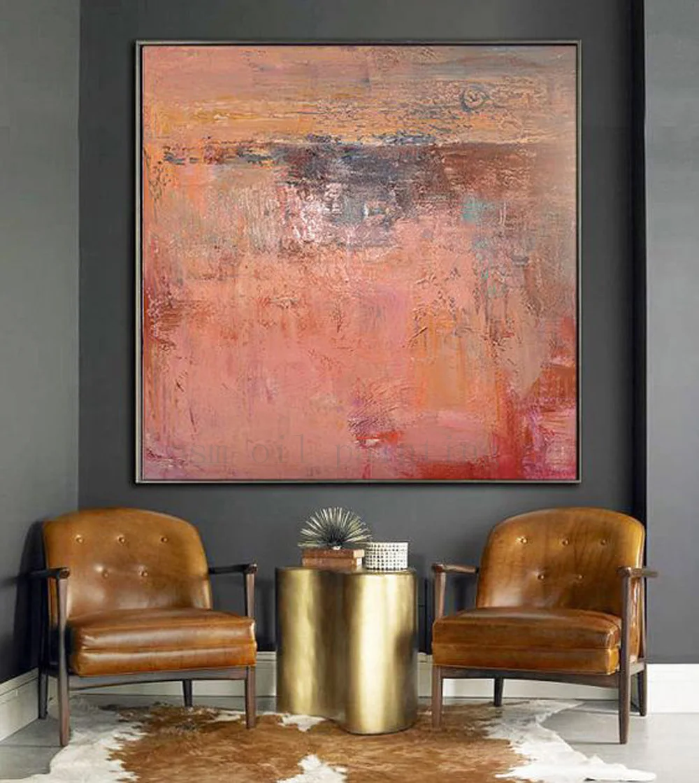 

Hand Painted Modern Large Abstract Art Home Decor Hang Picture Handmade Oil Painting On Canvas Contemporary Wall Artwork Paints