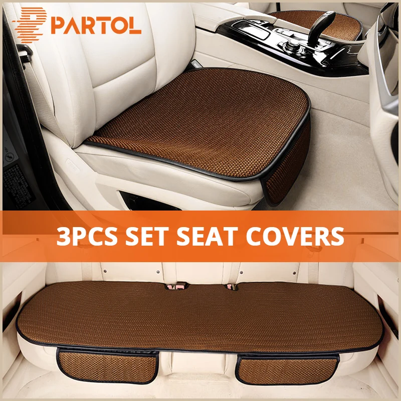 Partol автомобильный Стайлинг чехлы для автомобильных сидений передних и задних