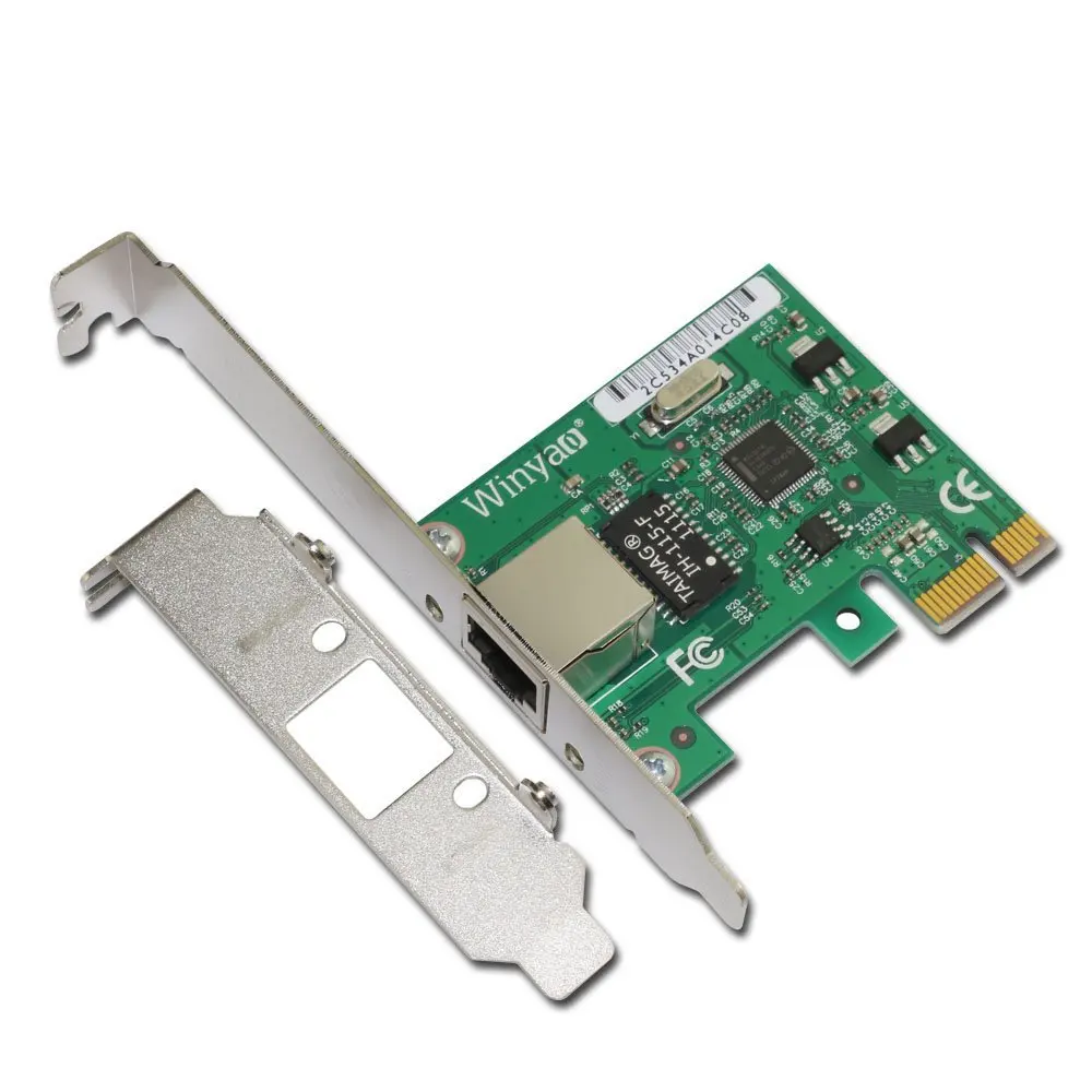 E574T PCI E X1 10/100/1000M RJ45 гигабитный Ethernet сетевой адаптер Nic для 82574 EXPI9301CT/9301CT Nic|gigabit